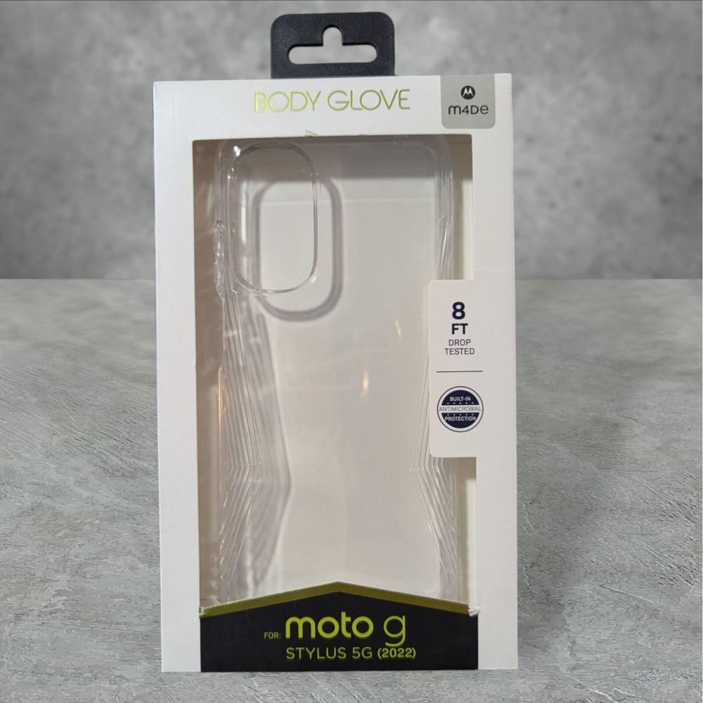 A8 Body Glove Case for Motorola‎ Moto G Stylus 5G (2022) - Clear